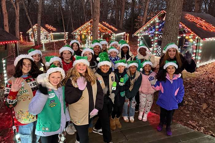 Girl Scouts of Suffolk County Kickoff 2025 Holiday Lights Show