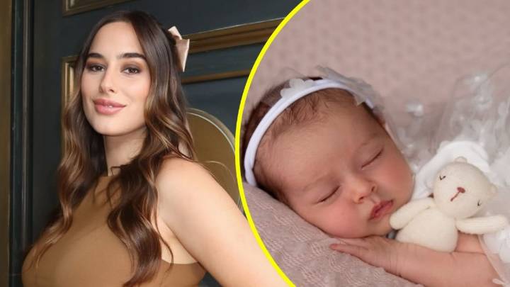 "Heredó los ojos del papá": Melina Noto sorprende con tierno video de su hija Alanna, a un mes y medio de su nacimiento