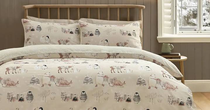 Dunelm shoppers gush over 'luxurious' £20 sherpa bedding ideal for 'frosty mornings'