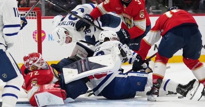 Maple Leafs jump out to quick lead, hold off Panthers for 4