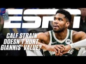Has Giannis played his LAST game for the Bucks? 👀 Calf strain WILL NOT deflate his value