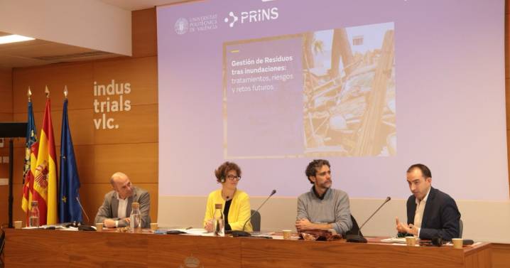 Un informe de la Fundación Naturgy pone la planificación previa y la gestión eficaz de los residuos como claves tras inundaciones