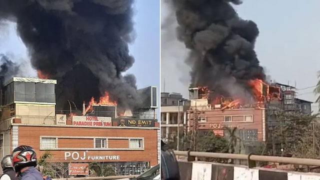 Major fire breaks out at Bhubaneswar bar; blaze sparks fresh concerns over fire safety