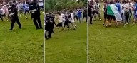 Otra tarde de violencia en el fútbol tucumano: una pelea masiva obligó a suspender el partido