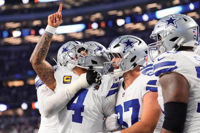 Los Cowboys remontan 21 puntos y vencen a los Eagles con gol de campo final de Brandon Aubrey