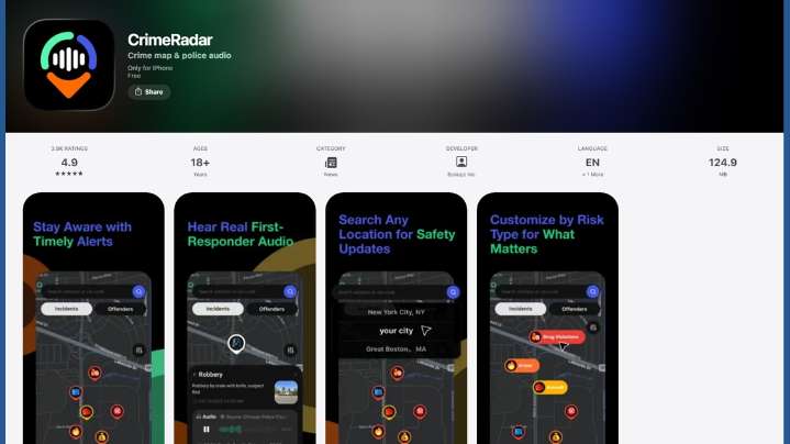 Northeast Ohio police warn 'CrimeRadar' app may spread false crime alerts