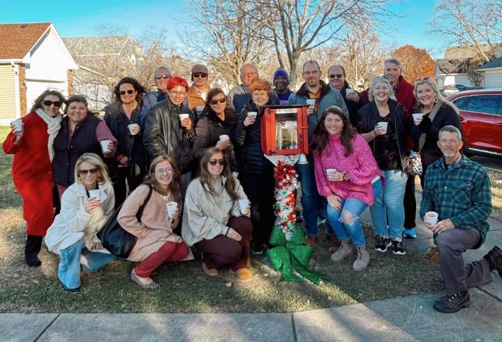 Little library keeps legacy of Aurora Christmas Lady alive