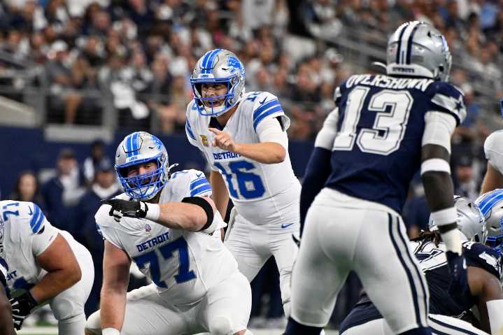 Lions open as favorites for matchup with playoff implications vs. surging NFC opponent