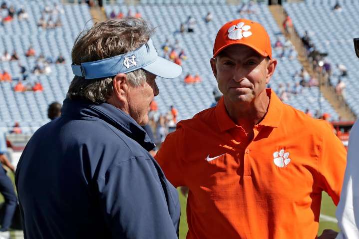 Dabo Swinney on Terry Smith’s work as Penn State’s interim HC: ‘An incredibly difficult task’
