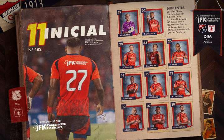 Medellín listo para el partido ante América de Cali -