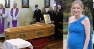 Tragedy as mother buried alongside newborn daughter in heartbreaking funeral