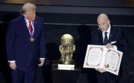 Trump recibe el primer Premio FIFA de la Paz en medio de críticas y tensiones internacionales