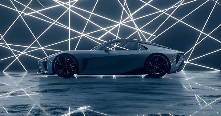 Lexus LFA Concept: la visión de un deportivo 100% eléctrico