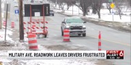 Military Road closure in northwest Omaha raises concerns for residents, businesses
