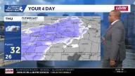 Cold temperatures and light snow this week