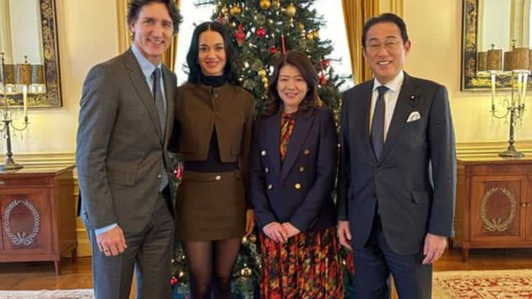 Katy Perry joins boyfriend Justin Trudeau for diplomatic lunch with ex