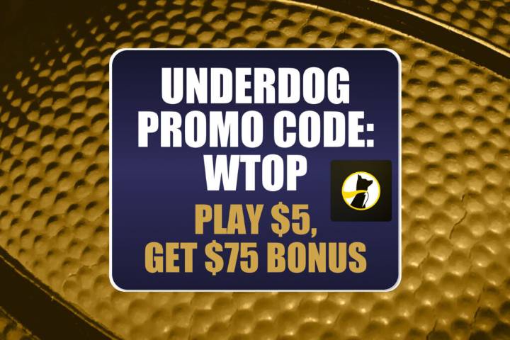 NBA Cup Saturday: Get Underdog Promo Code WTOP for $75 Bonus
