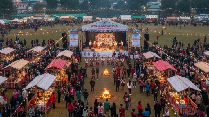Mizoram schedules winter festival at Aizawl’s Lammual ground to highlight local culture