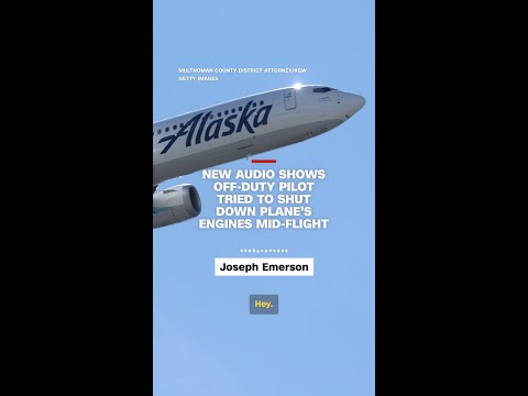 New audio shows off-duty pilot tried to shut down plane’s engines mid