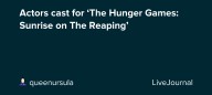 Actors cast for ‘The Hunger Games: Sunrise on The Reaping’: ohnotheydidnt