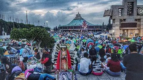 Arriban 8 millones de peregrinos a la Basílica de Guadalupe