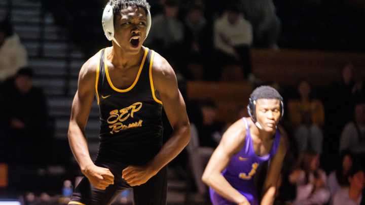 See moments from Johnston vs Southeast Polk wrestling