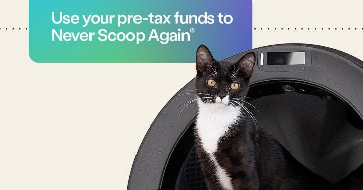 Whisker's Litter-Robot Becomes the First Automatic Litter Box Eligible for HSA/FSA Spending