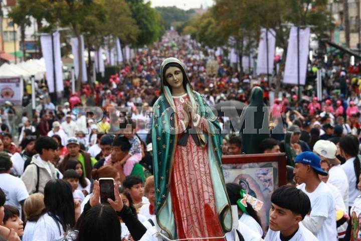 Desborda devoción la Basílica de Guadalupe