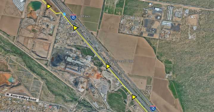 Marana residents advised of I-10 off-ramp closure for night work