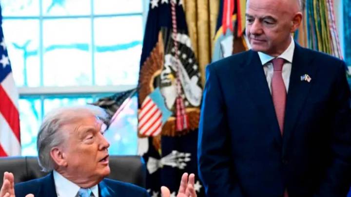 Donald Trump ganó el premio Fifa de la Paz: Infantino se lo entregó en el sorteo de los grupos del Mundial