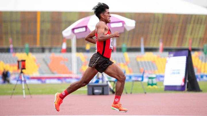 José Rojas defiende la gloria peruana con oro bolivariano en 5000 m