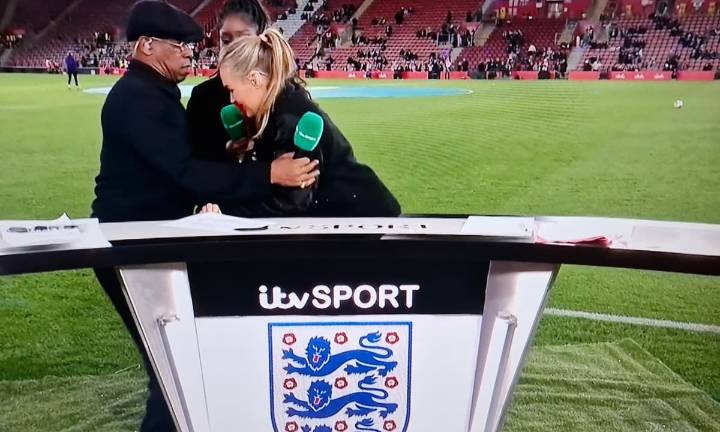Laura Woods issues health update after collapsing during ITV's coverage of England Women friendly