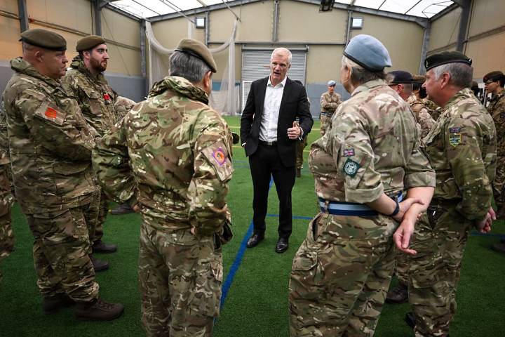 'Shadow of war looms': UK's stark warning as conflict with Russia 'at Europe's door'