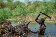 South Sudanese community fights to save land from relentless flooding worsened by climate change