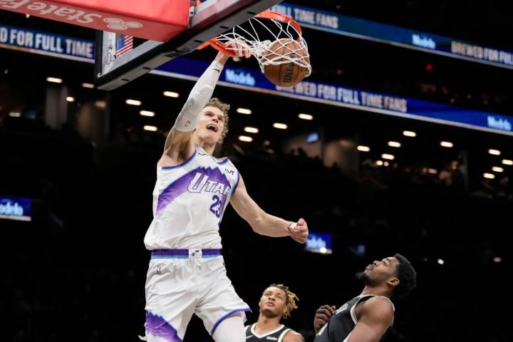 Jazz use monster fourth quarter to beat Brooklyn