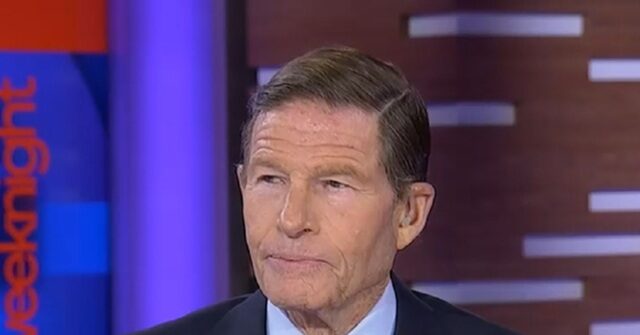 Dem Sen. Blumenthal: Even if They Got a Warrant, Oil Tanker Seizure 'Step Toward Possible Conflict' Without Congressional Approval