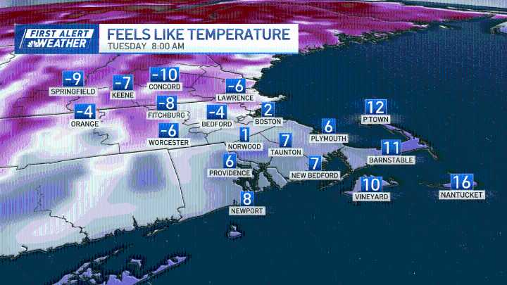 When will it snow in Boston?