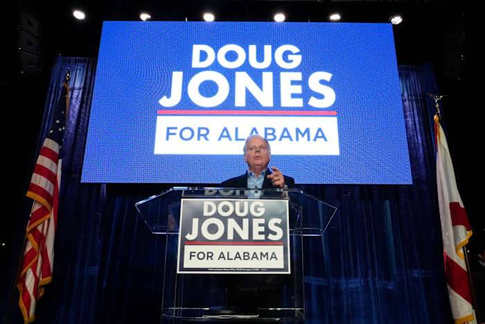 Democratic former Sen. Doug Jones launches campaign for Alabama governor