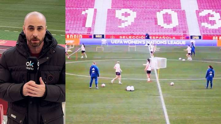 Alineación de España en la final de la Liga de Naciones contra Alemania en el Metropolitano