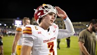 Iowa State football QB Rocco Becht undergoes successful labrum surgery