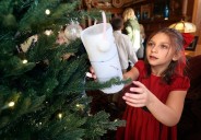 Bringing magic to the Governor's Mansion: Students help celebrate the wonder of the Christmas season with personal ornaments