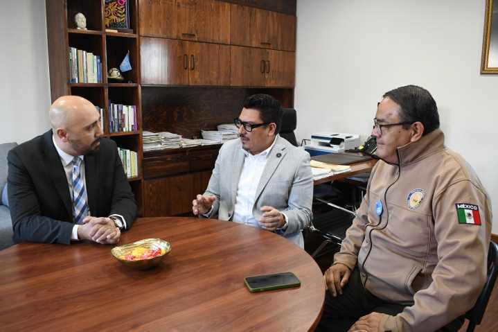 Se reúne Fiscal Especializado en Investigación de Delitos de Tortura con titular de la CEDH