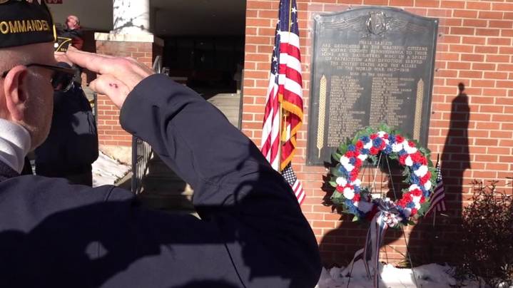Veterans mark Pearl Harbor anniversary with solemn ceremony in Wayne County
