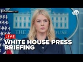 LIVE: White House Press Secretary holds briefing after US seizes oil tanker near Venezuela