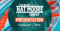 2025 CBS Miami Nat Moore Trophy winner to be announced tonight at Hard Rock Stadium