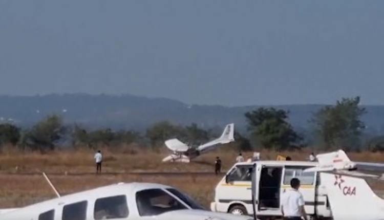 MP: Trainee Aircraft Skids Off Dhana Airstrip, Pilot Escapes Unhurt