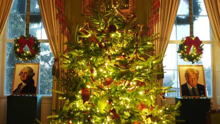 White House tours are back just in time for the holidays : NPR