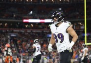 Ravens TE Mark Andrews gets three