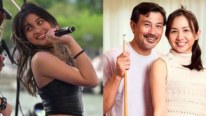 Singer-actress Kristen Lin, daughter of Darren Lim and Evelyn Tan, wants to make her own name in showbiz