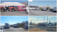 Escala taponazo: bloquean carretera parcialmente, tren y 4 cruces a EU